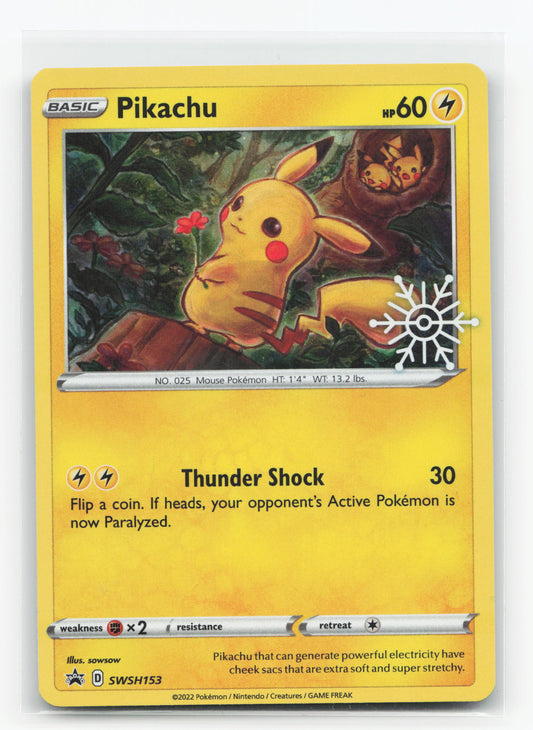 Pikachu SWSH153 - SWSH Black Star Promos