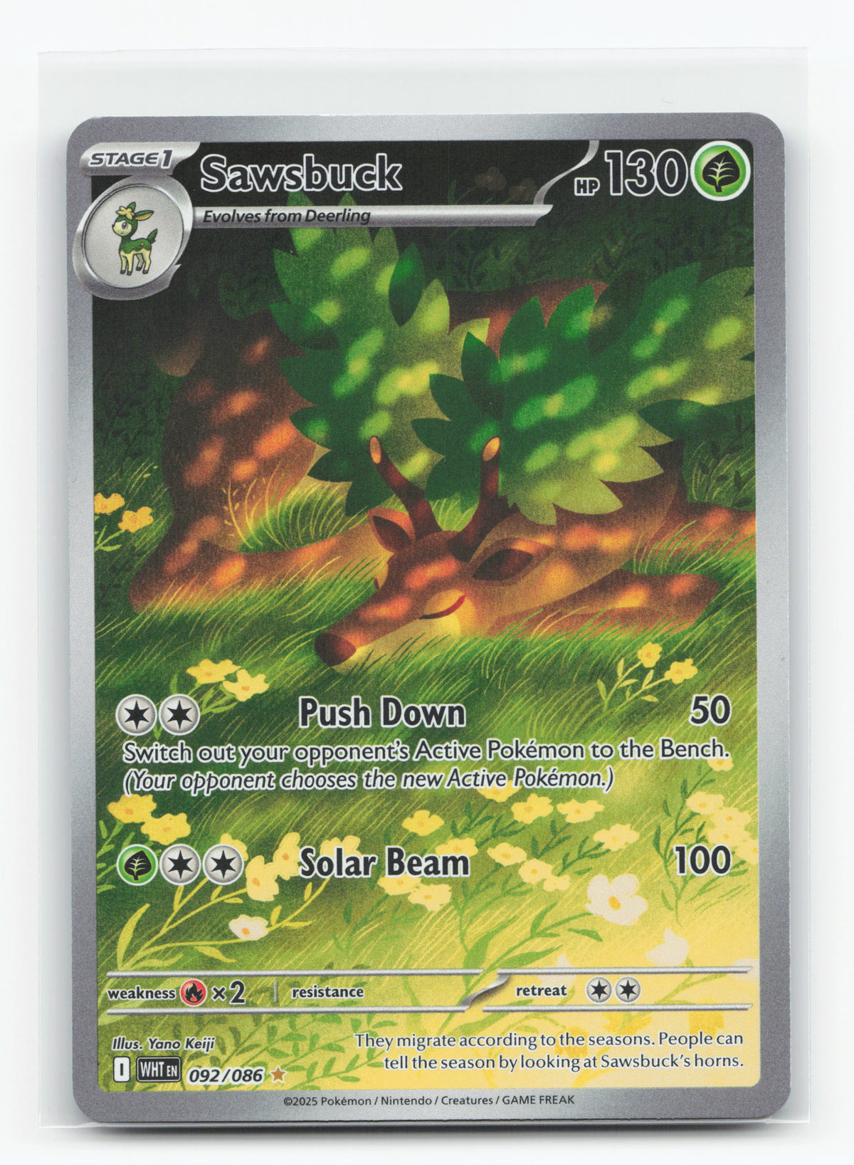 Sawsbuck 092/086 - White Flare