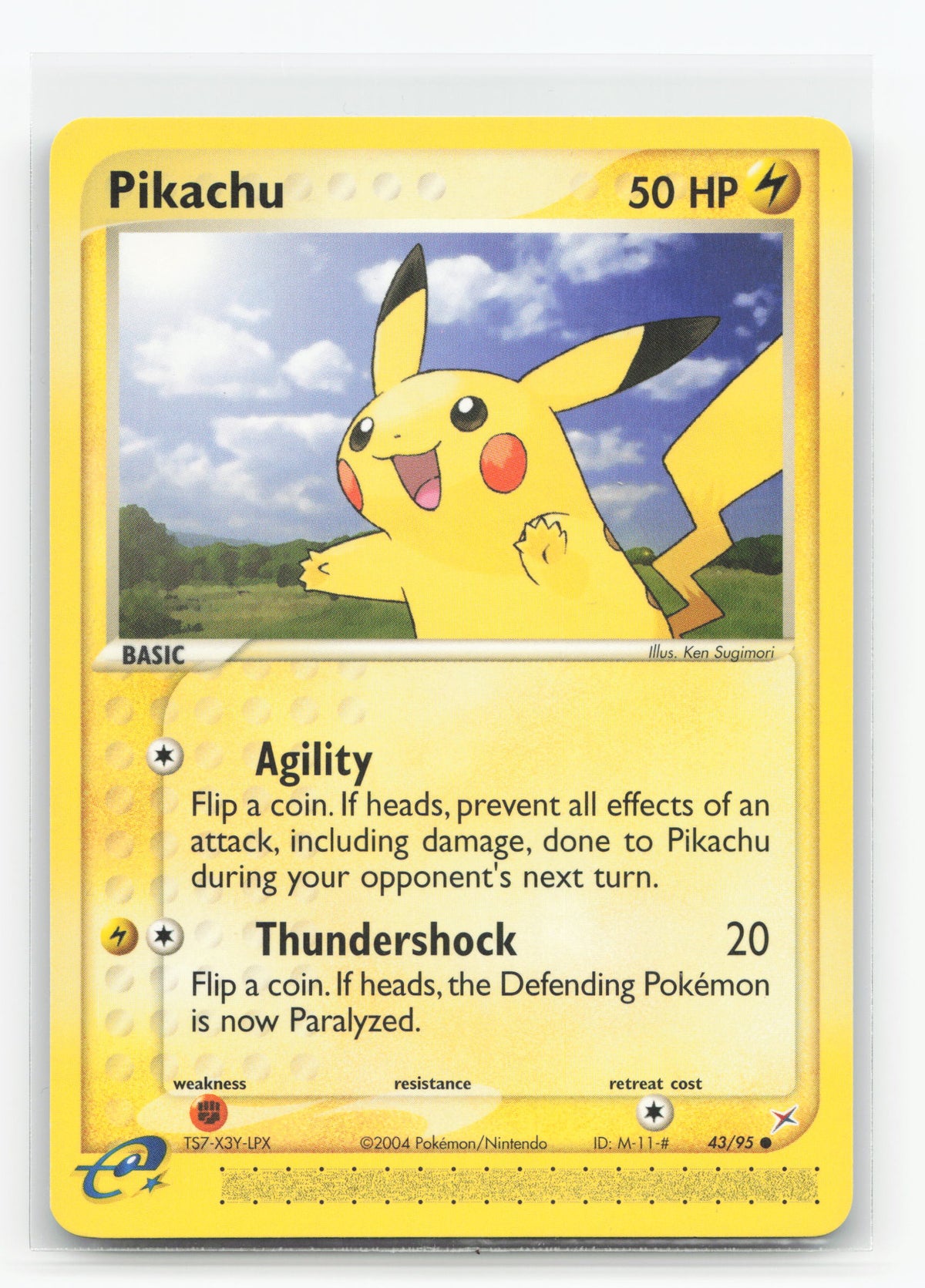 Pikachu 43/95 - Team Magma vs Team Aqua