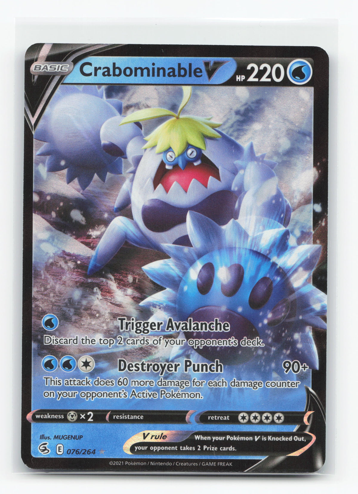Crabominable V 076/264 - Fusion Strike