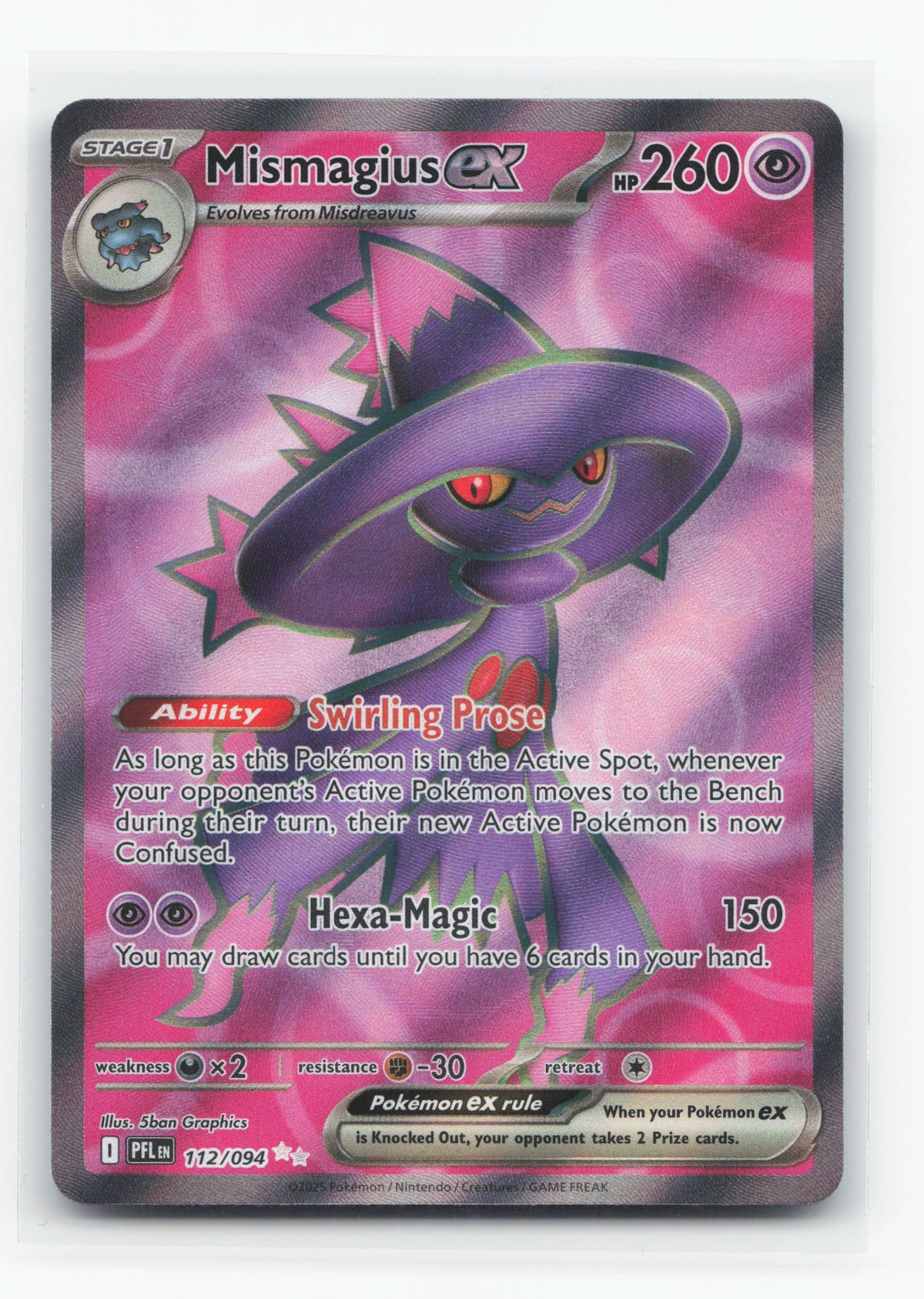 Mismagius ex 112/094 - Phantasmal Flames