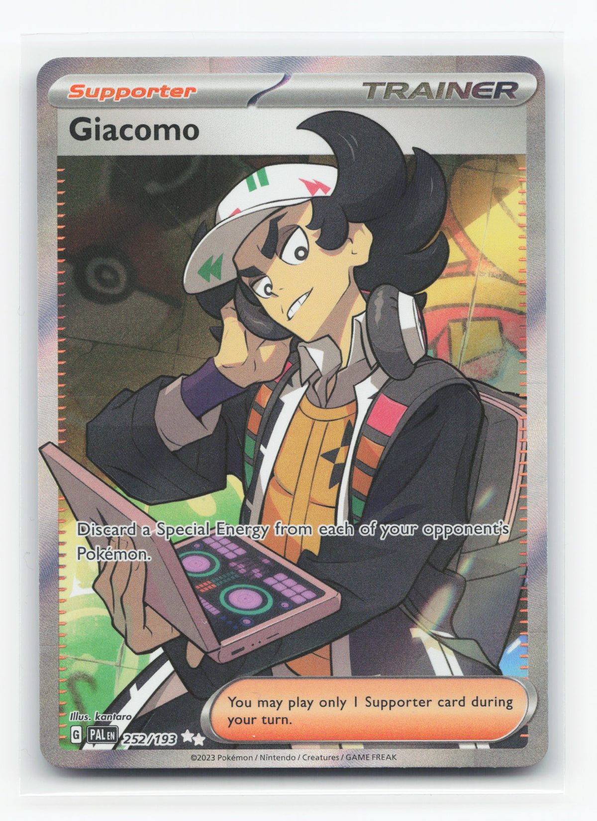 Giacomo 252/193 - Paldea Evolved