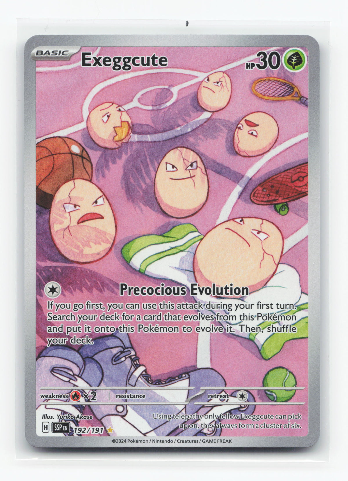 Exeggcute 192/191 - Surging Sparks