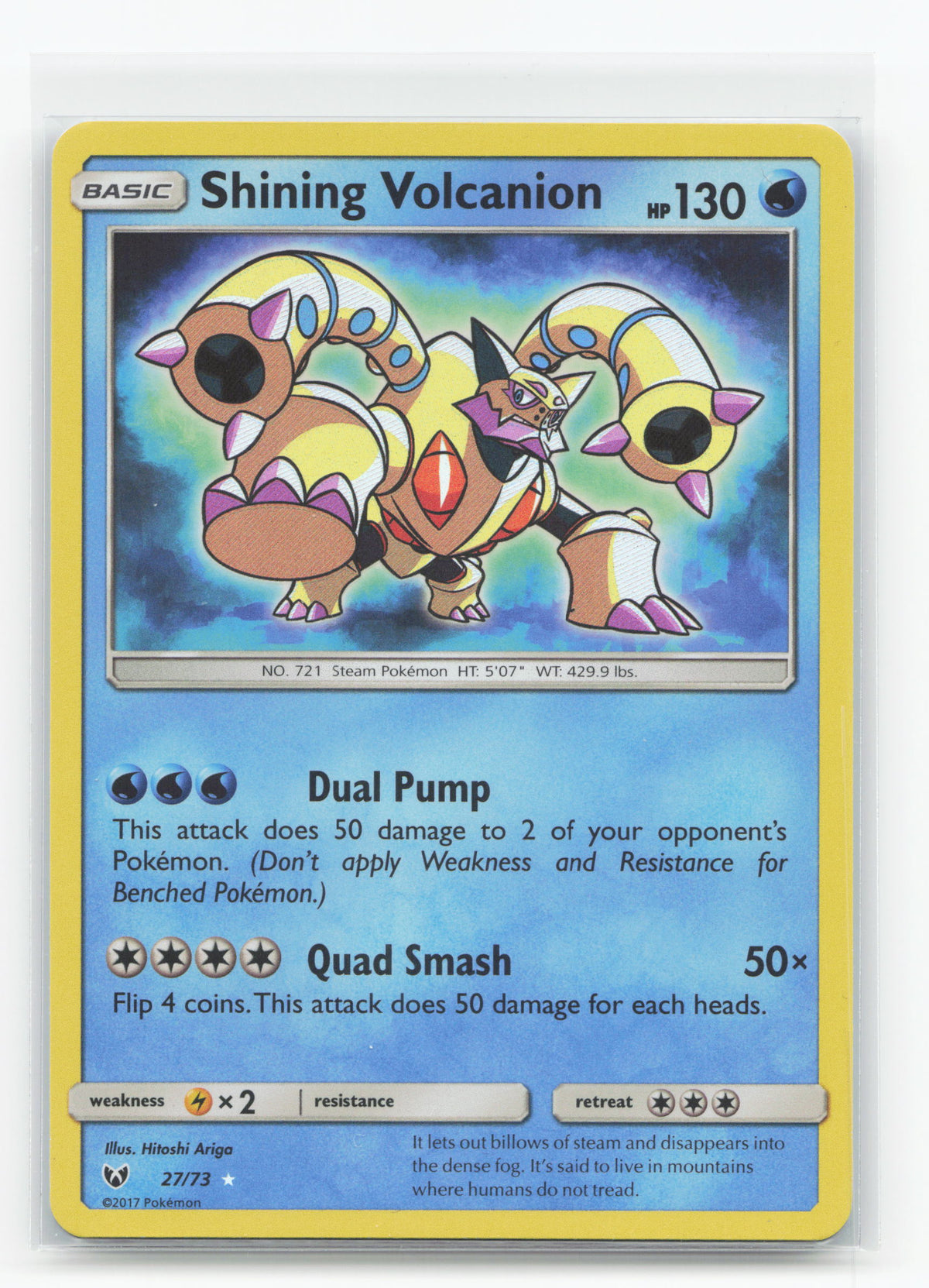Shining Volcanion 27/73 - Shining Legends