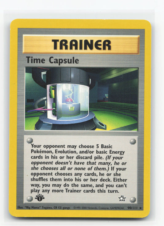 Time Capsule 90/111 1st Edition - Neo Genesis
