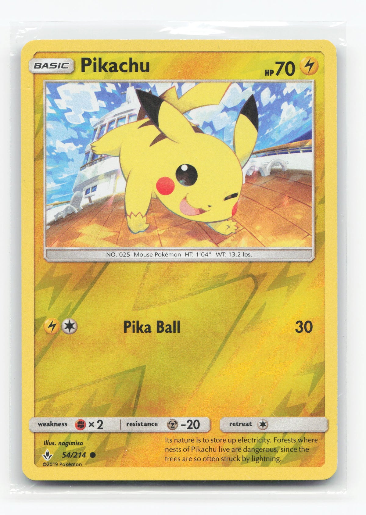 Pikachu 54/214 - Unbroken Bonds