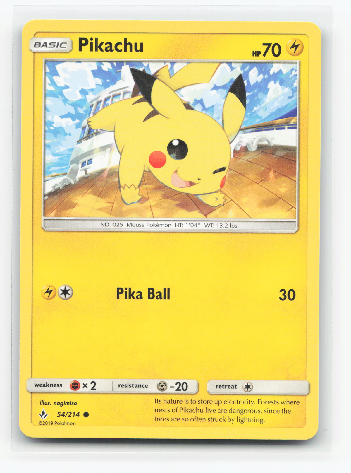 Pikachu 54/214 - Unbroken Bonds