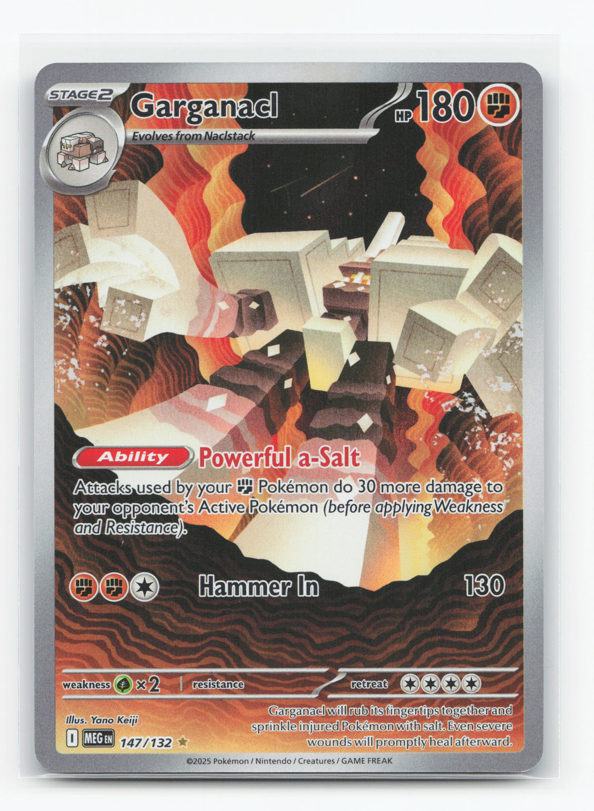 Garganacl 147/132 - Mega Evolution