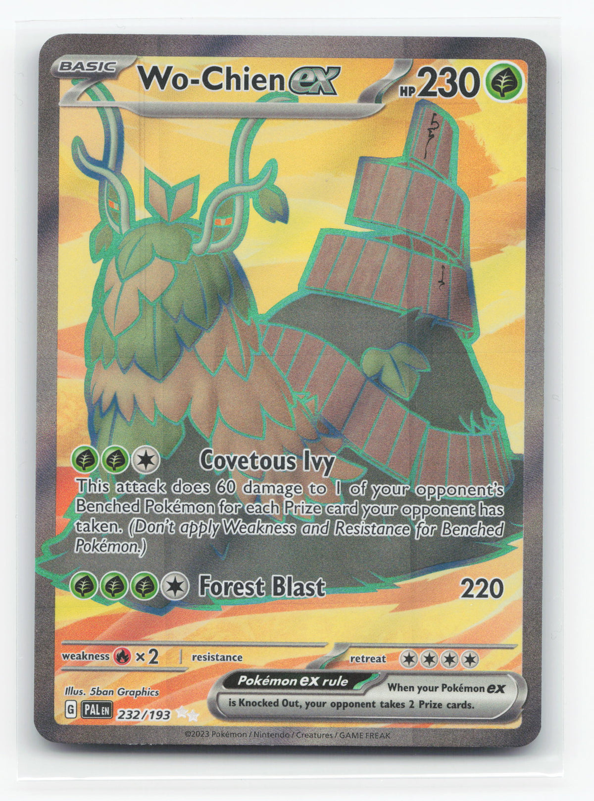 Wo-Chien ex 232/193 - Paldea Evolved