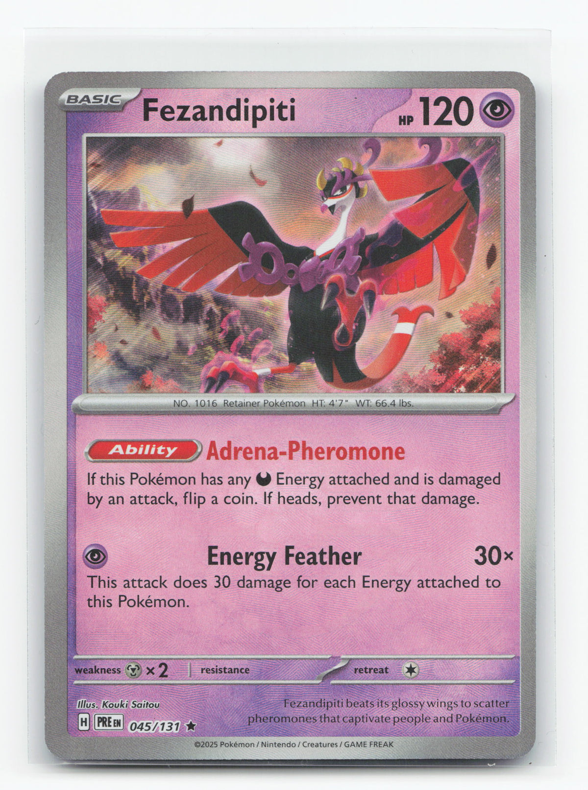 Fezandipiti (Master Ball) 045/131 - Prismatic Evolutions