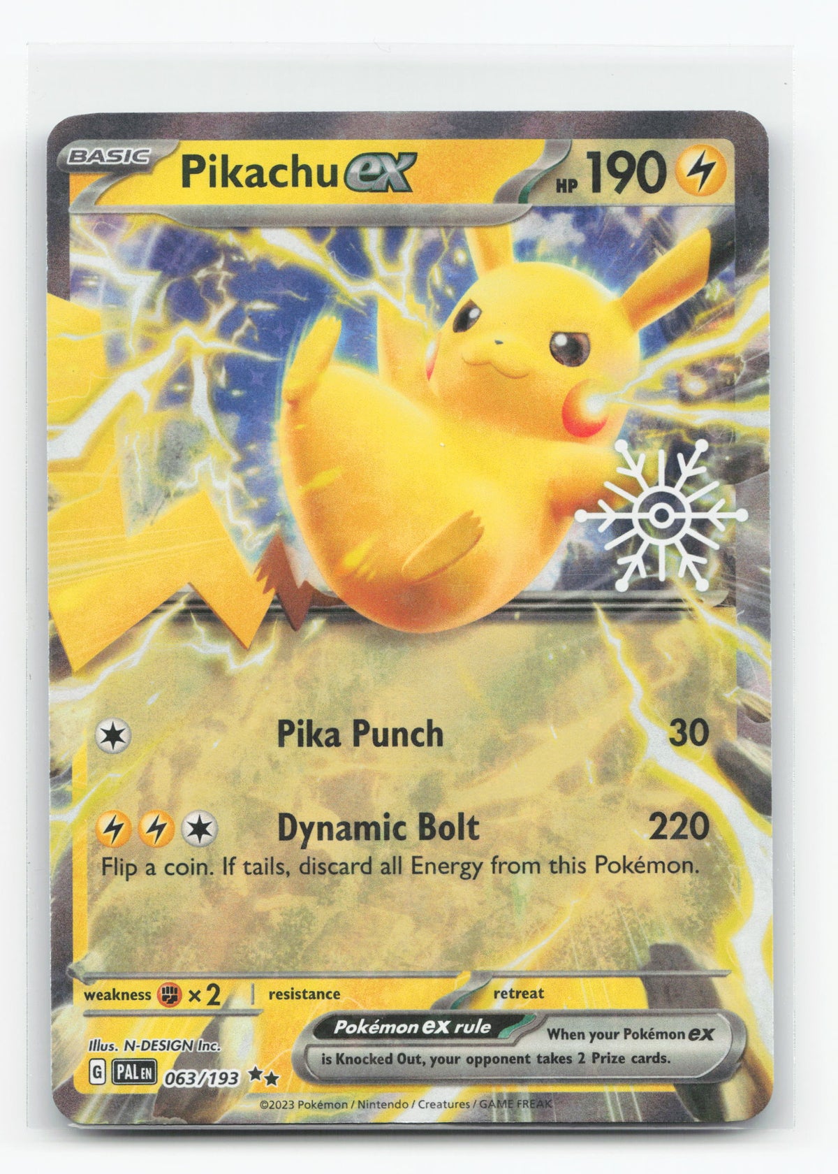 Pikachu ex 063/193 - Paldea Evolved