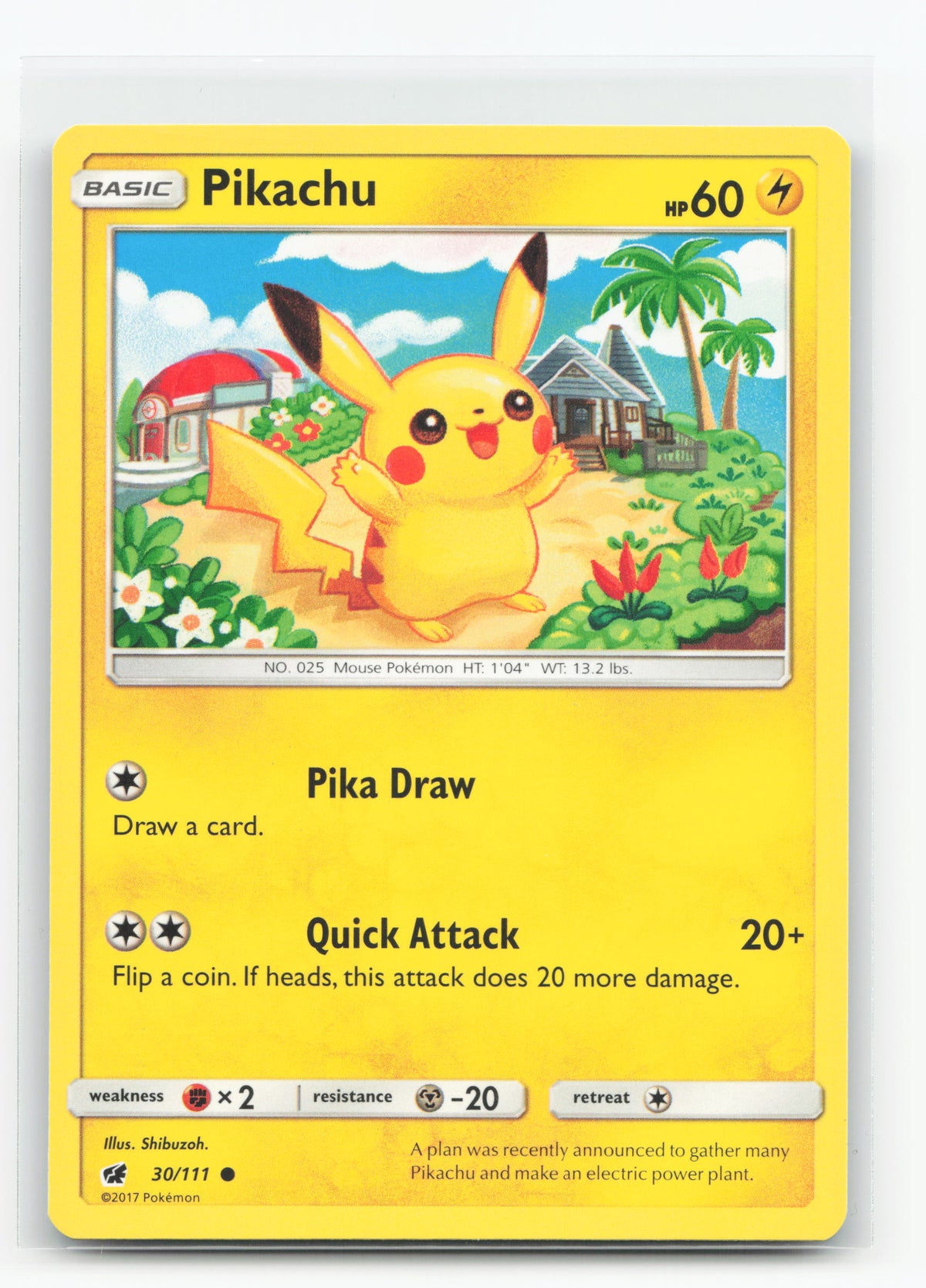 Pikachu 30/111 - Crimson Invasion