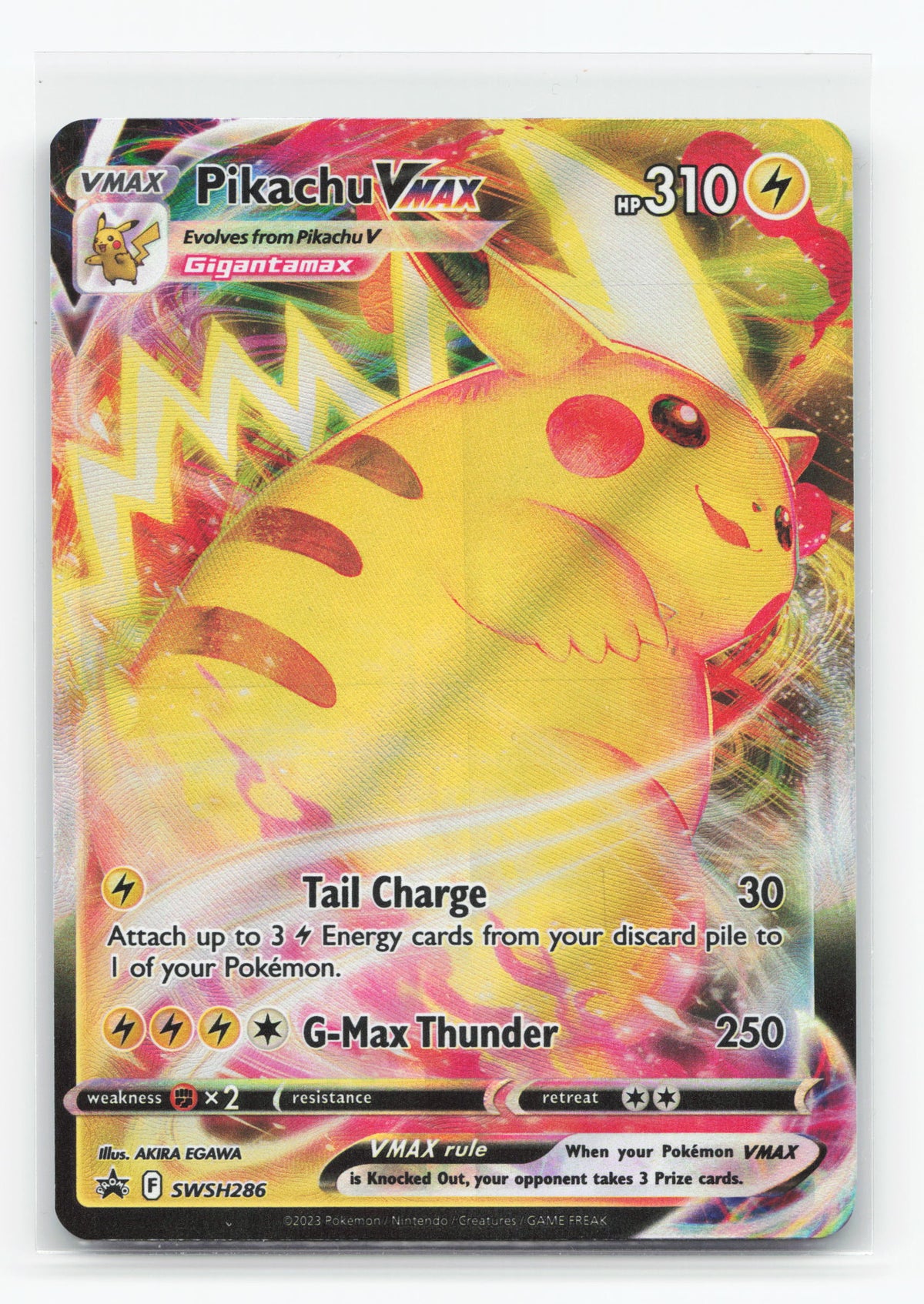 Pikachu VMAX SWSH286 - SWSH Black Star Promos