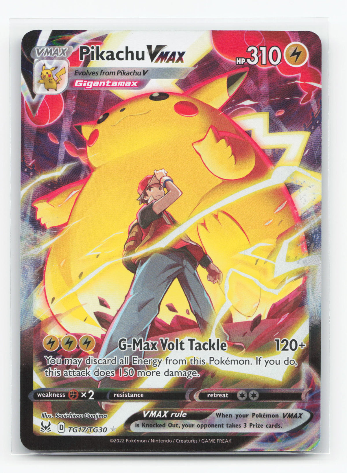 Pikachu VMAX TG17/TG30 - Lost Origin Trainer Gallery