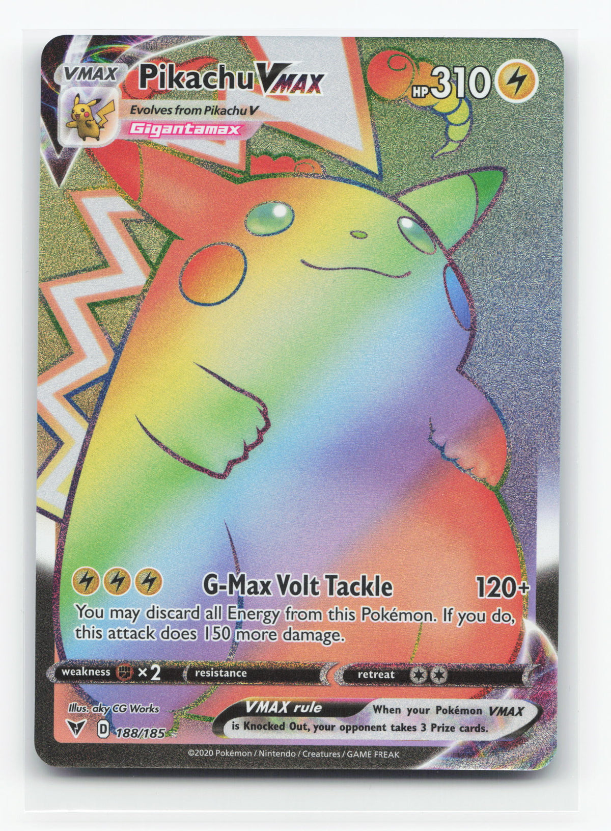 Pikachu VMAX 188/185 - Vivid Voltage