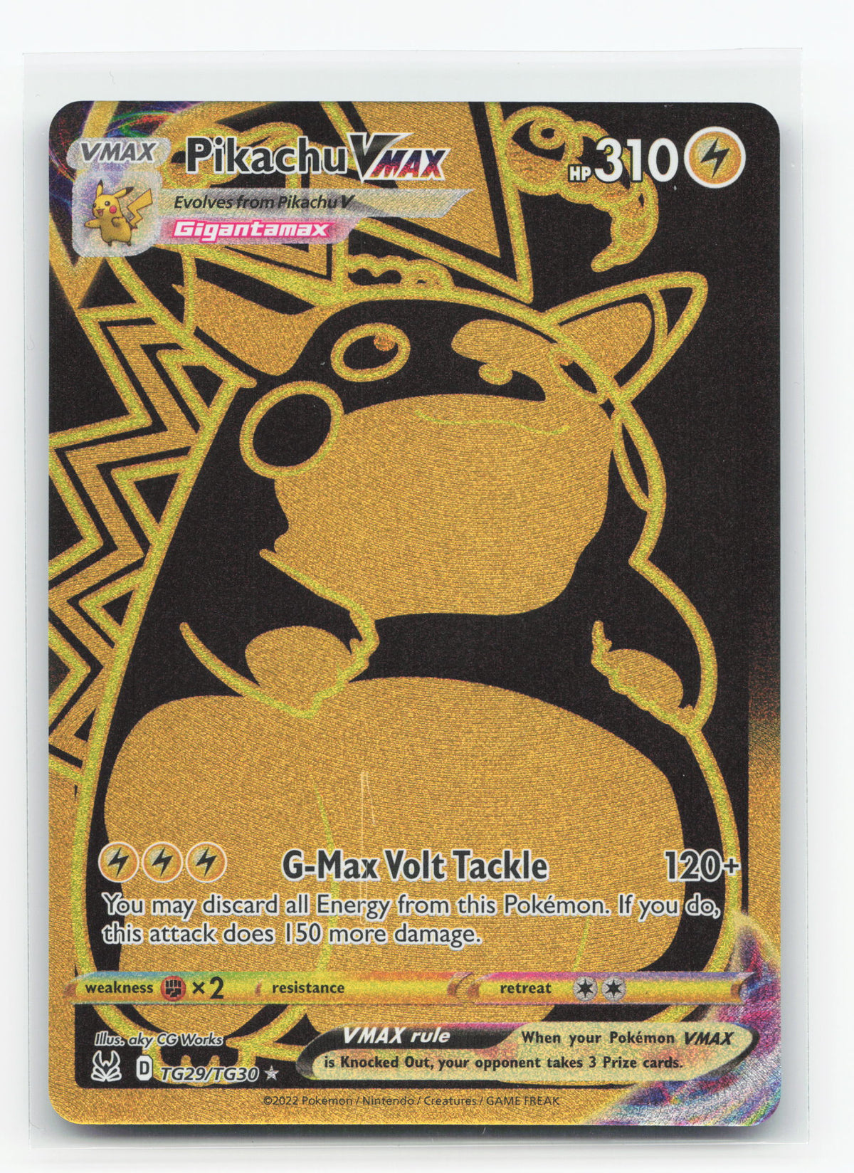 Pikachu VMAX TG29/TG30 - Lost Origin Trainer Gallery