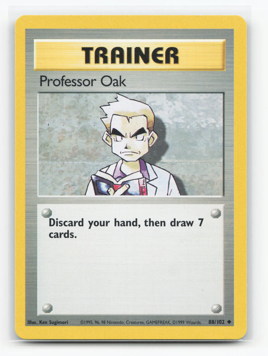 Professor Oak 88/102 Shadowless - Base
