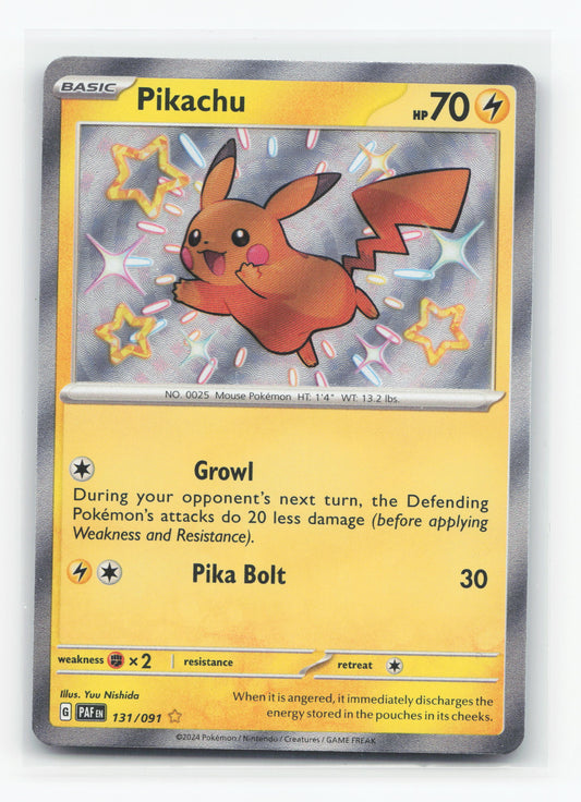 Pikachu 131/091 - Paldean Fates