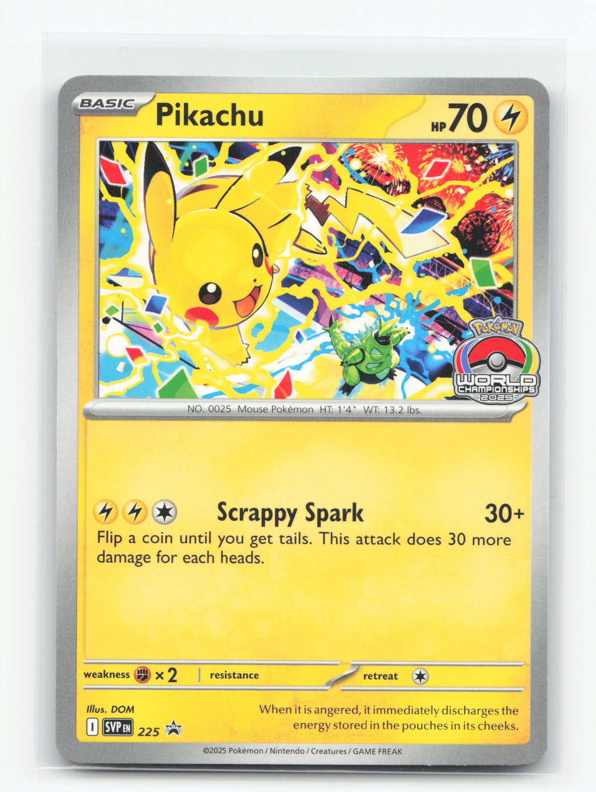 Pikachu 225 - Scarlet & Violet Black Star Promos