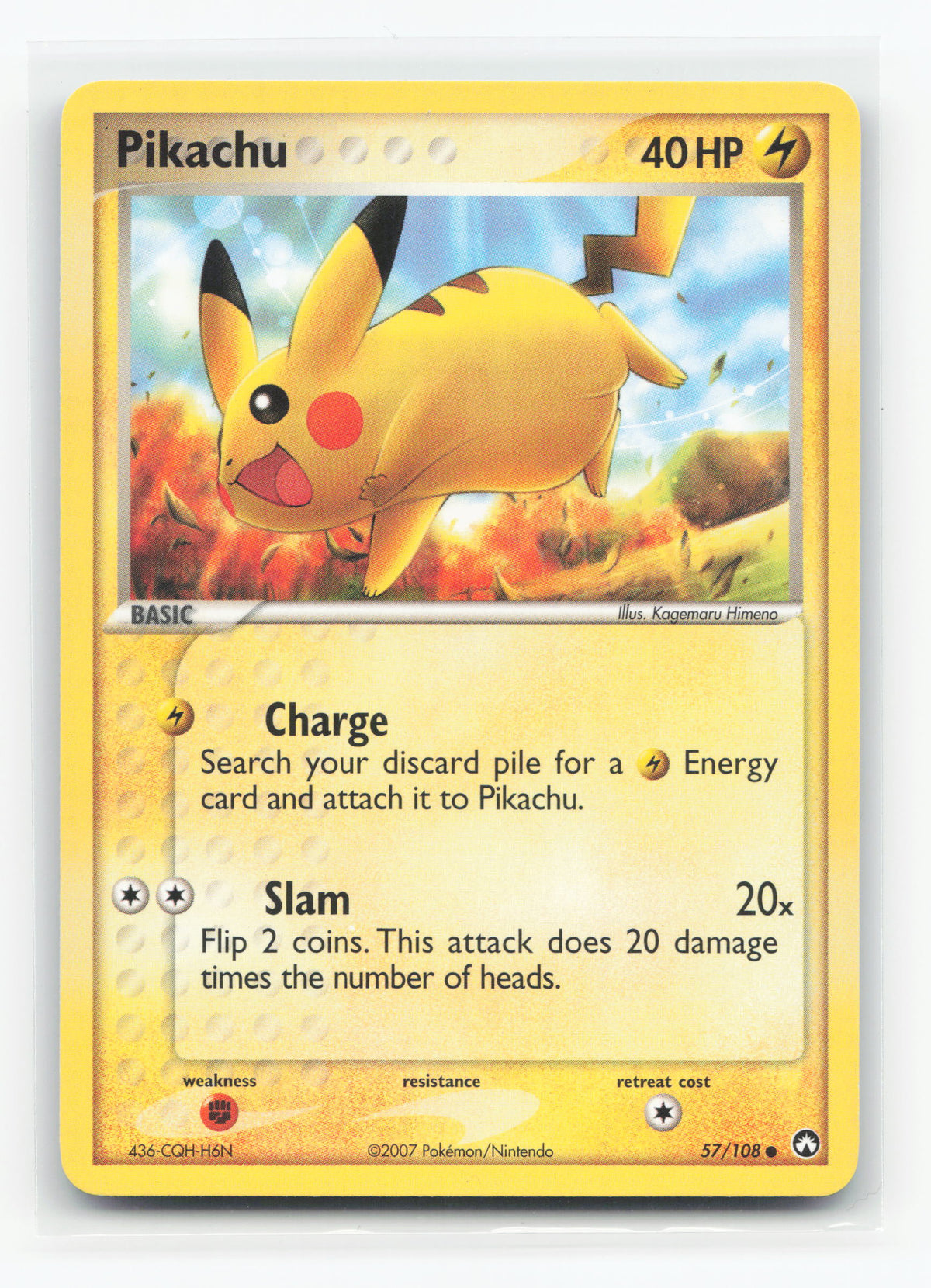 Pikachu 57/108 - Power Keepers
