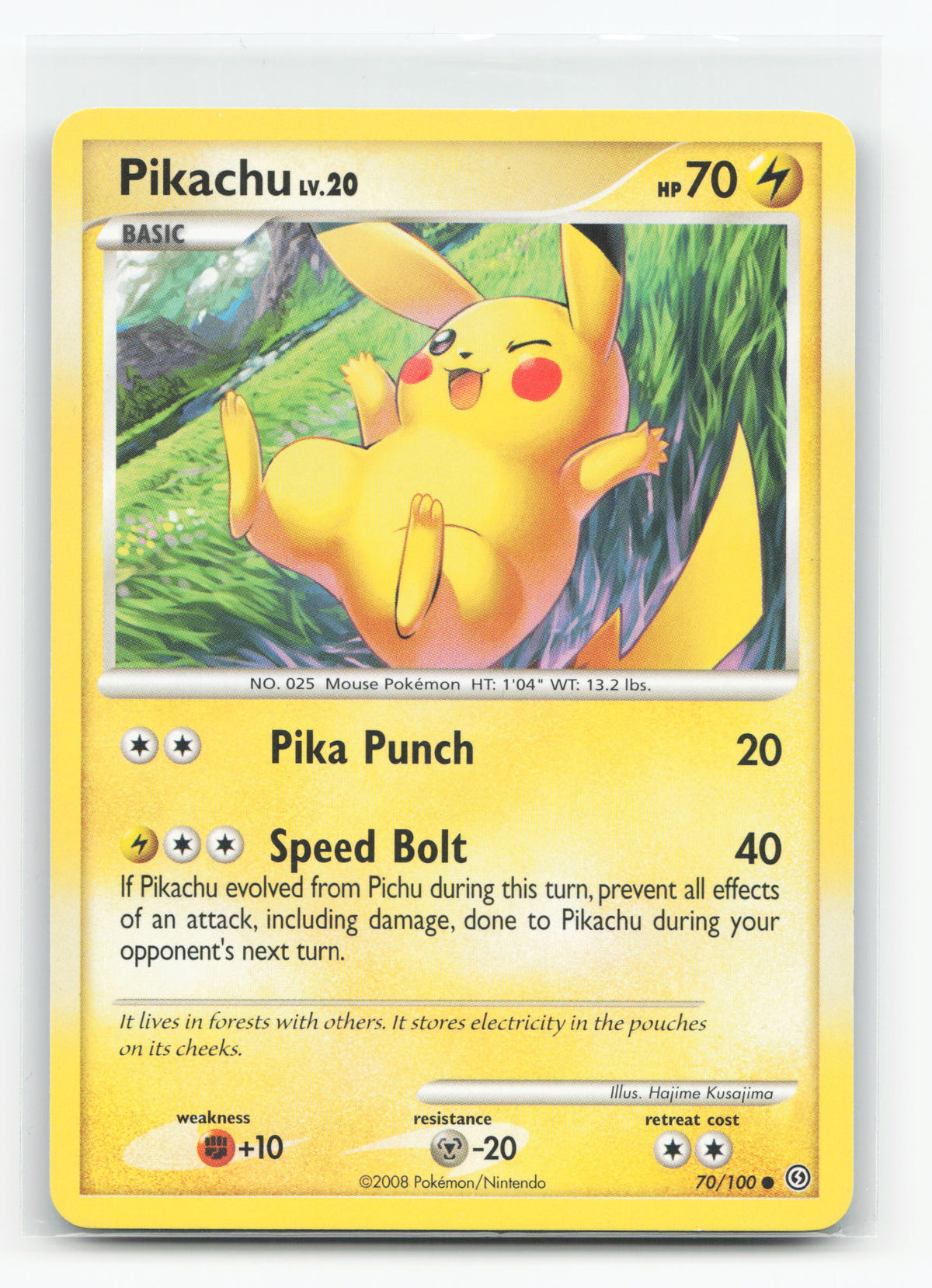 Pikachu 70/100 - Stormfront