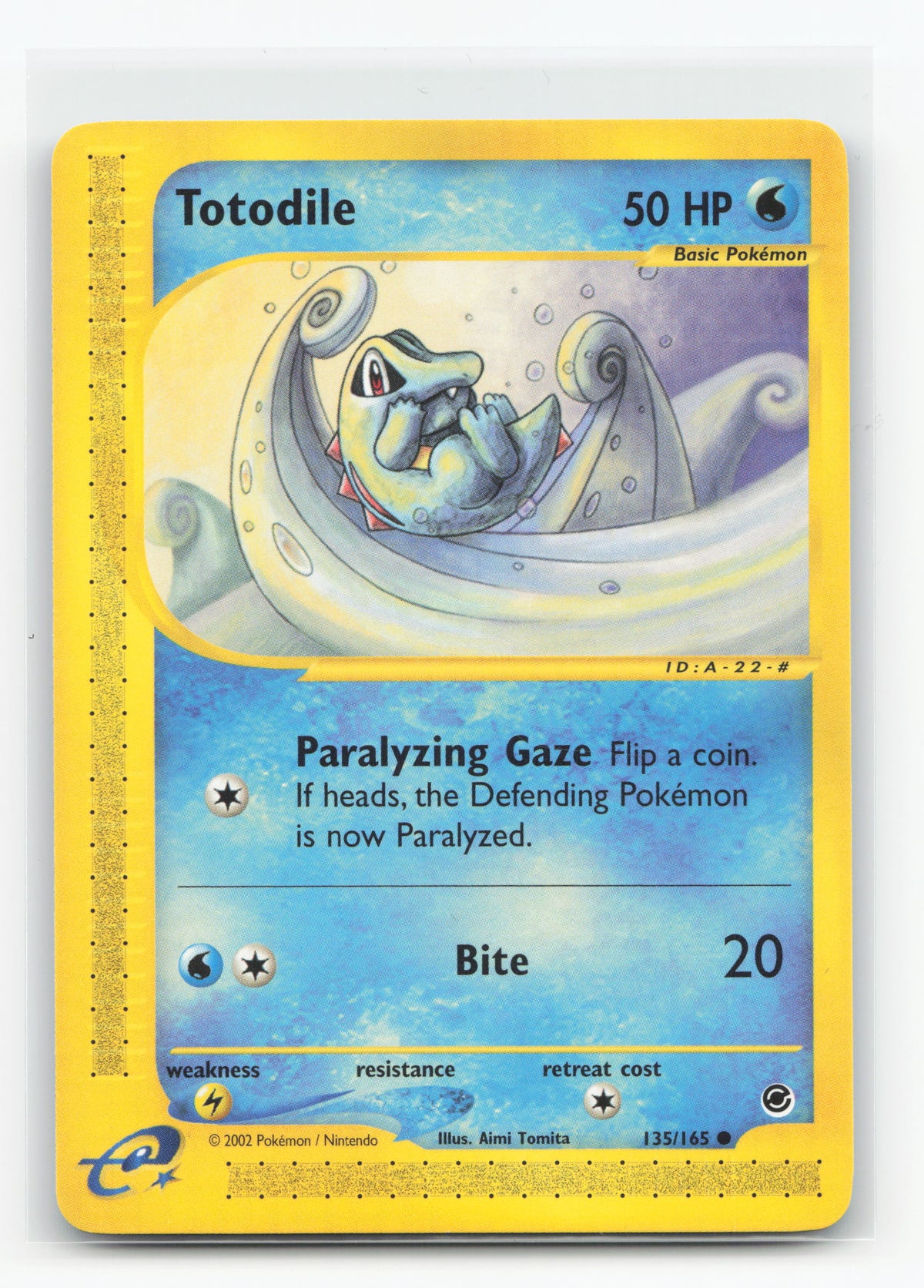 Totodile 135/165 - Expedition Base Set