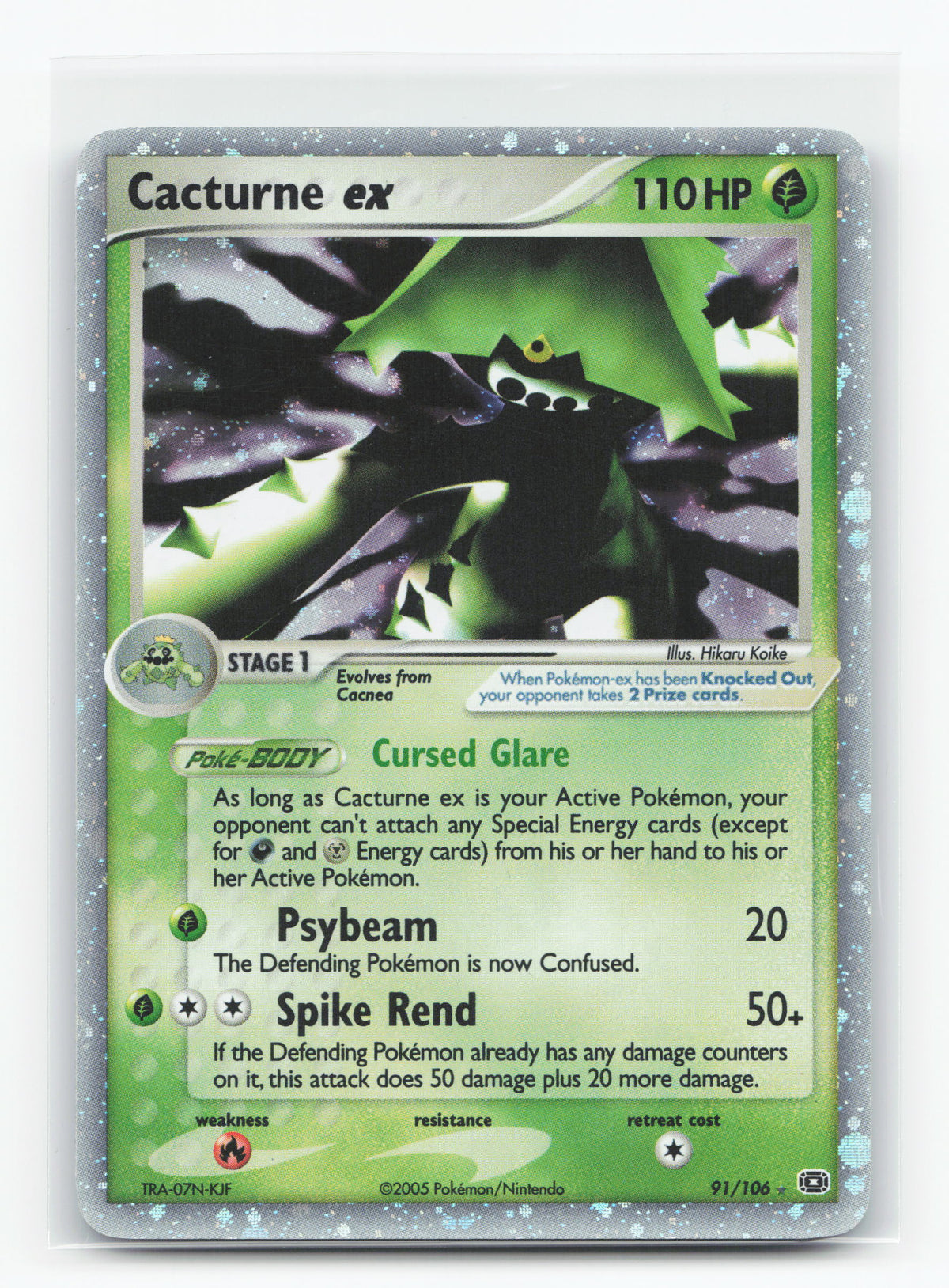Cacturne ex 91/106 - Emerald