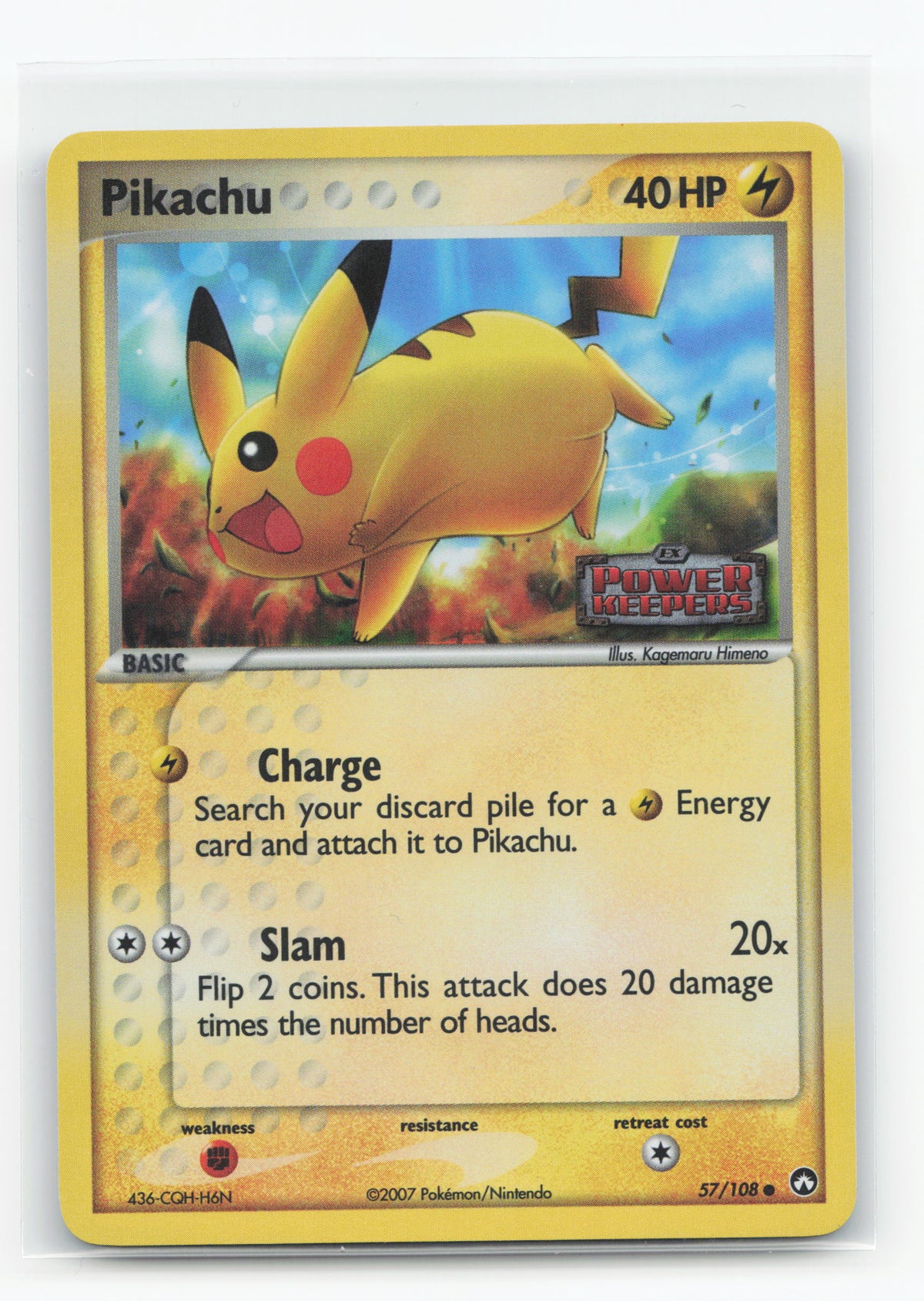 Pikachu 57/108 - Power Keepers