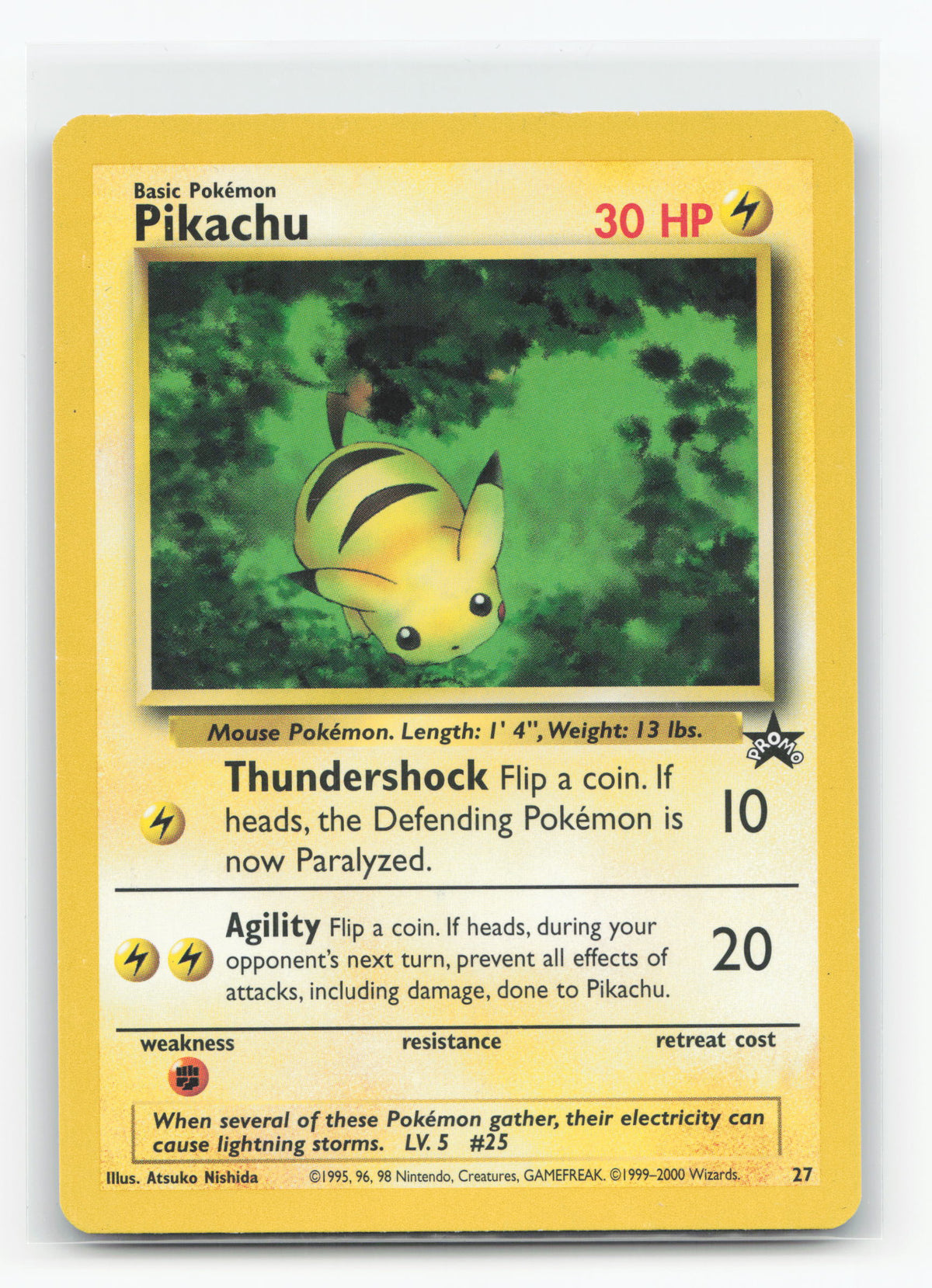 Pikachu 27 - Wizards Black Star Promos