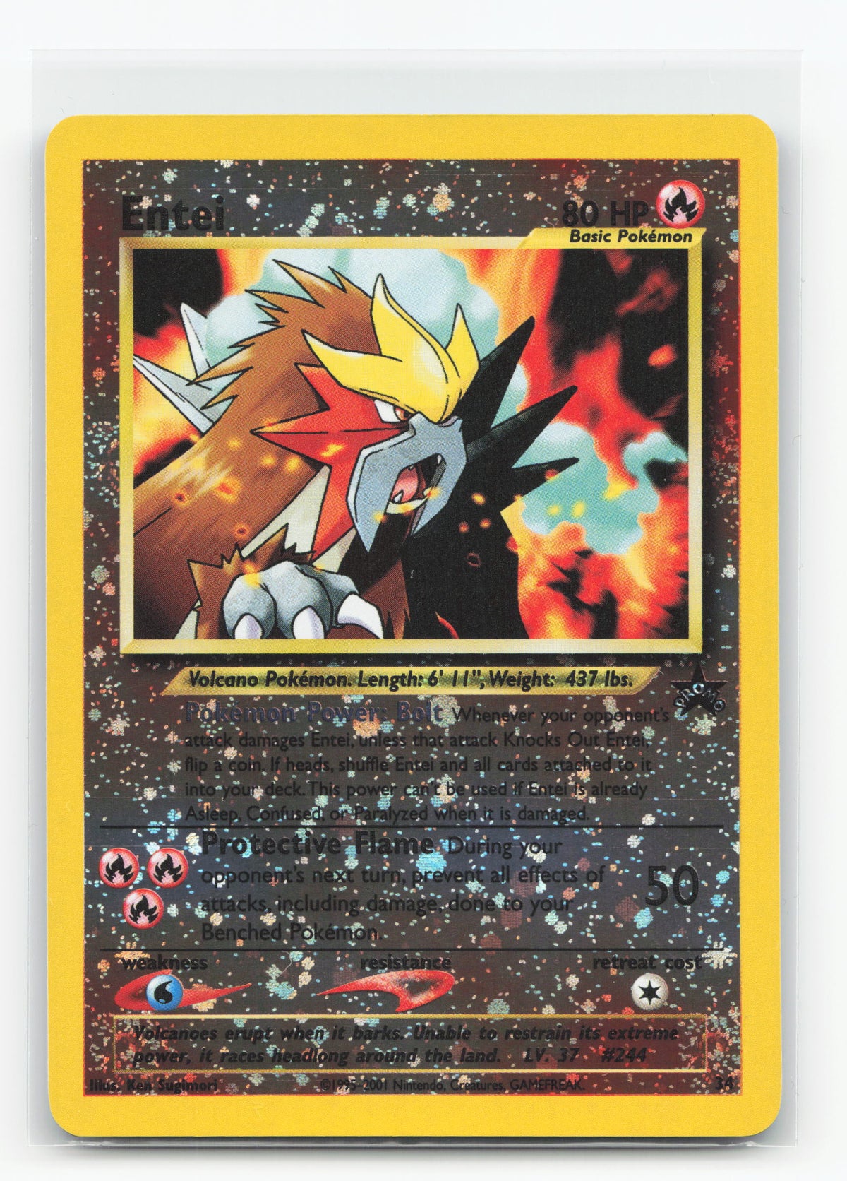 Entei 34 - Wizards Black Star Promos
