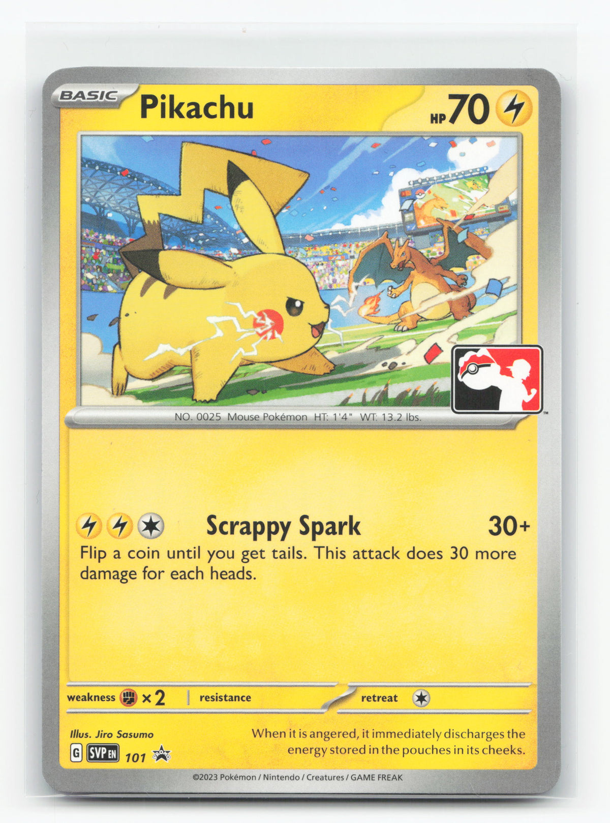 Pikachu 101 - Scarlet & Violet Black Star Promos