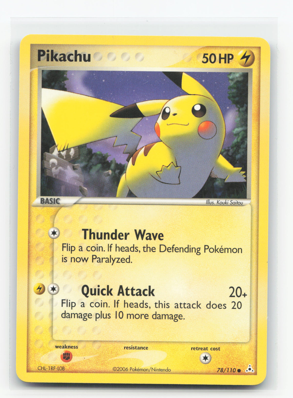 Pikachu 78/110 - Holon Phantoms