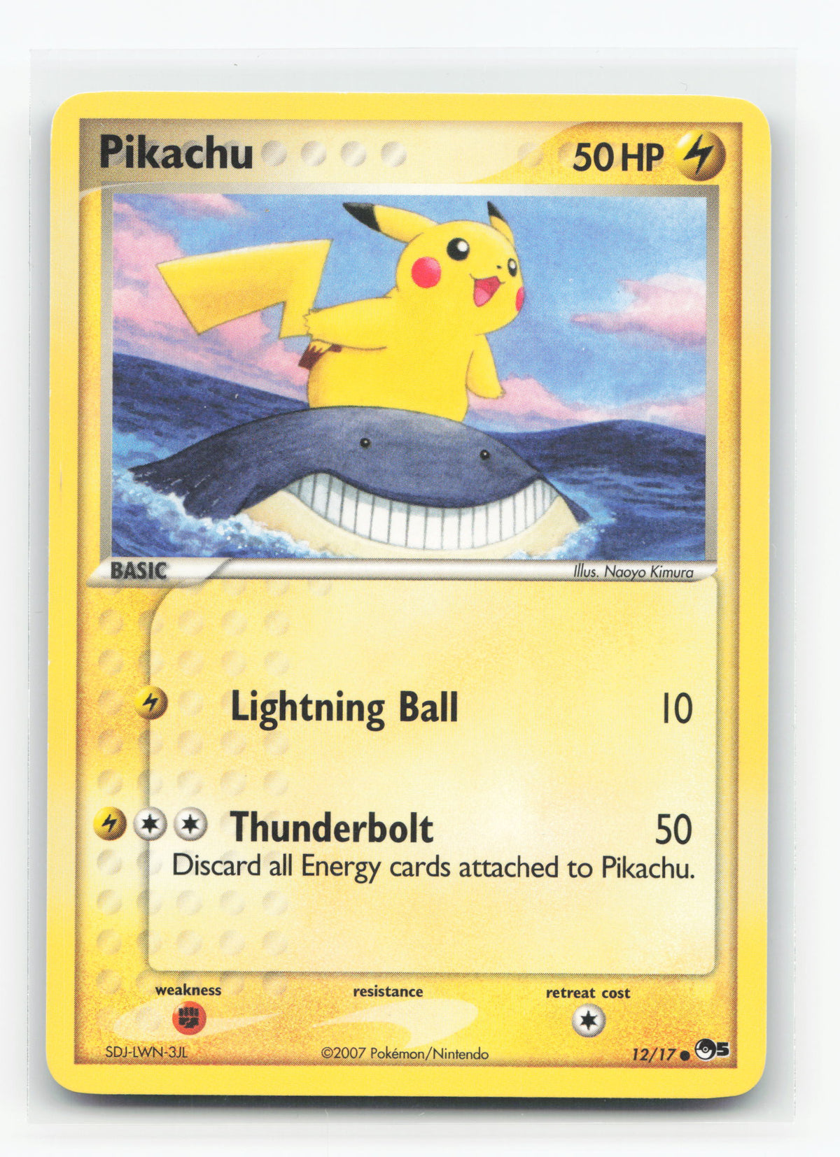 Pikachu 12/17 - POP Series 5