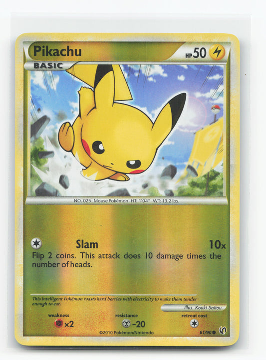 Pikachu 61/90 - HS—Undaunted