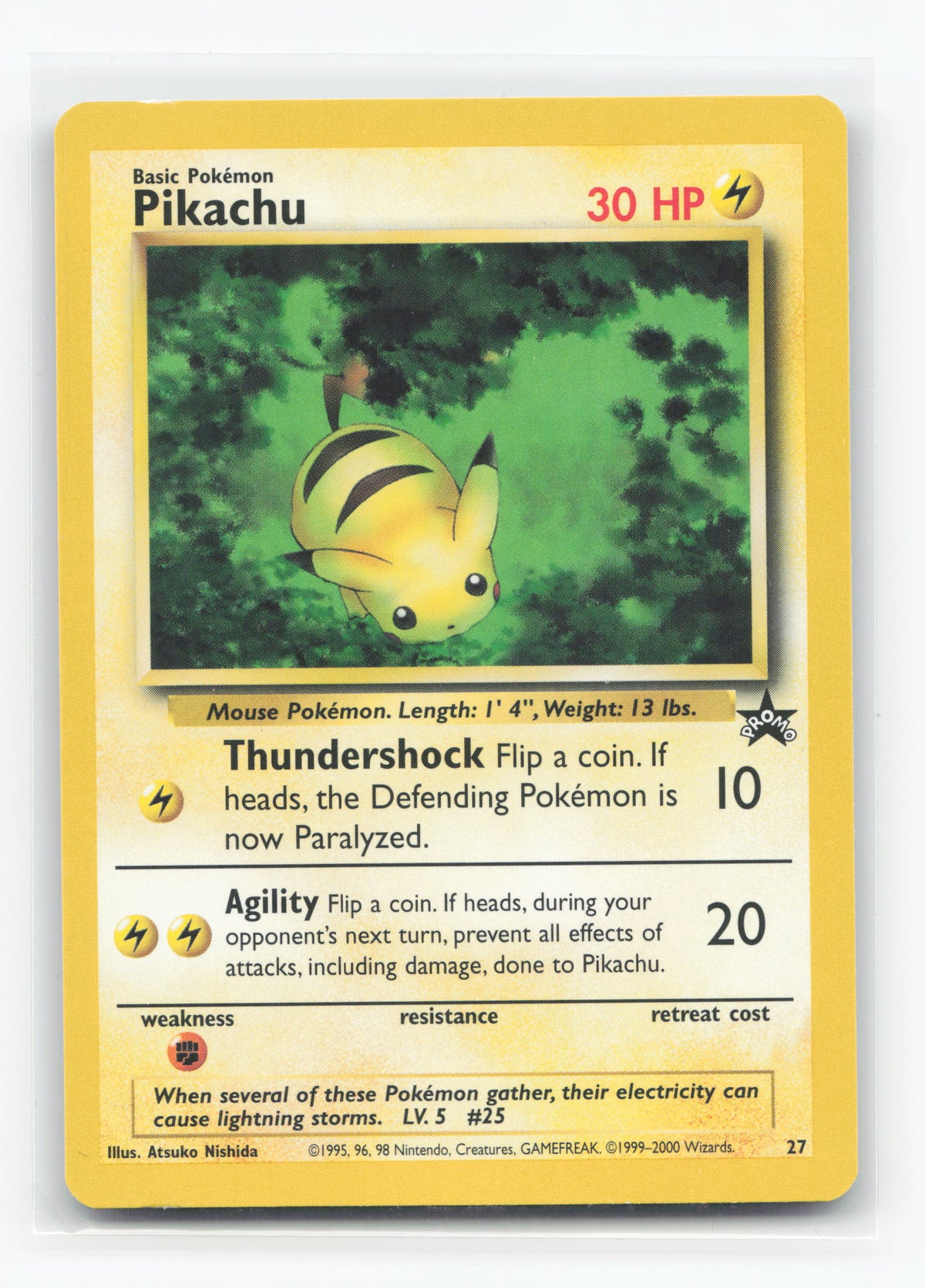 Pikachu 27 - Wizards Black Star Promos
