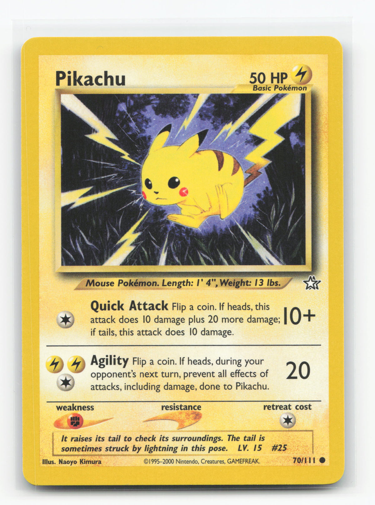 Pikachu 70/111 - Neo Genesis