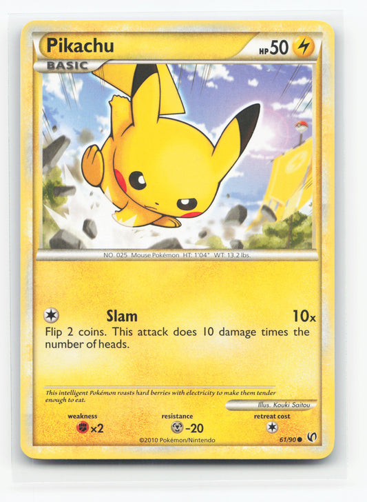 Pikachu 61/90 - HS—Undaunted