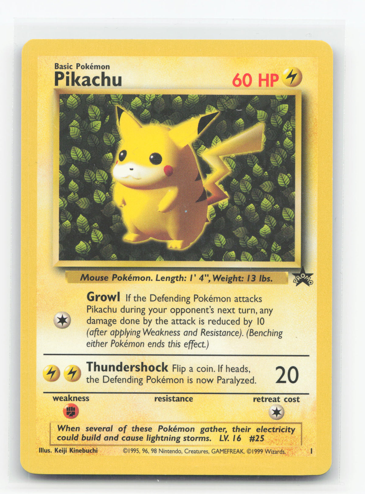 Pikachu 1 - Wizards Black Star Promos