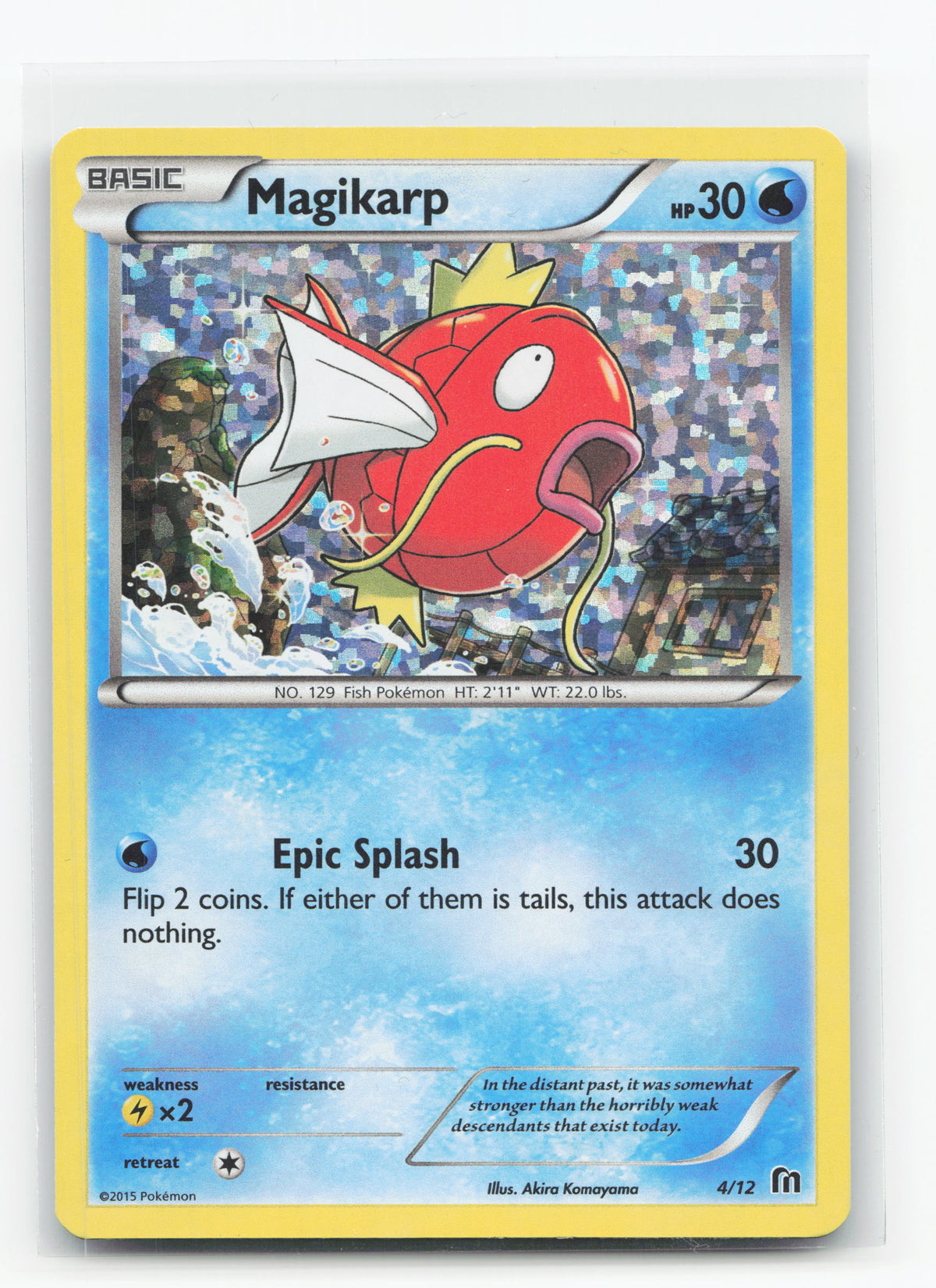 Magikarp 4/12 - McDonald's Collection 2016