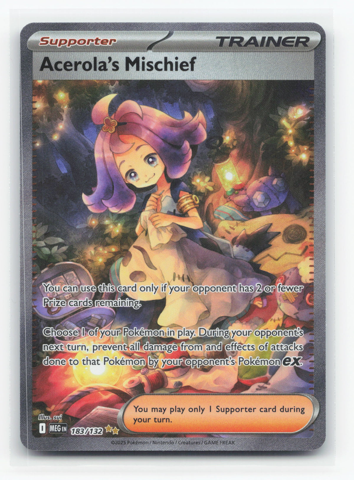 Acerola's Mischief 183/132 - Mega Evolution