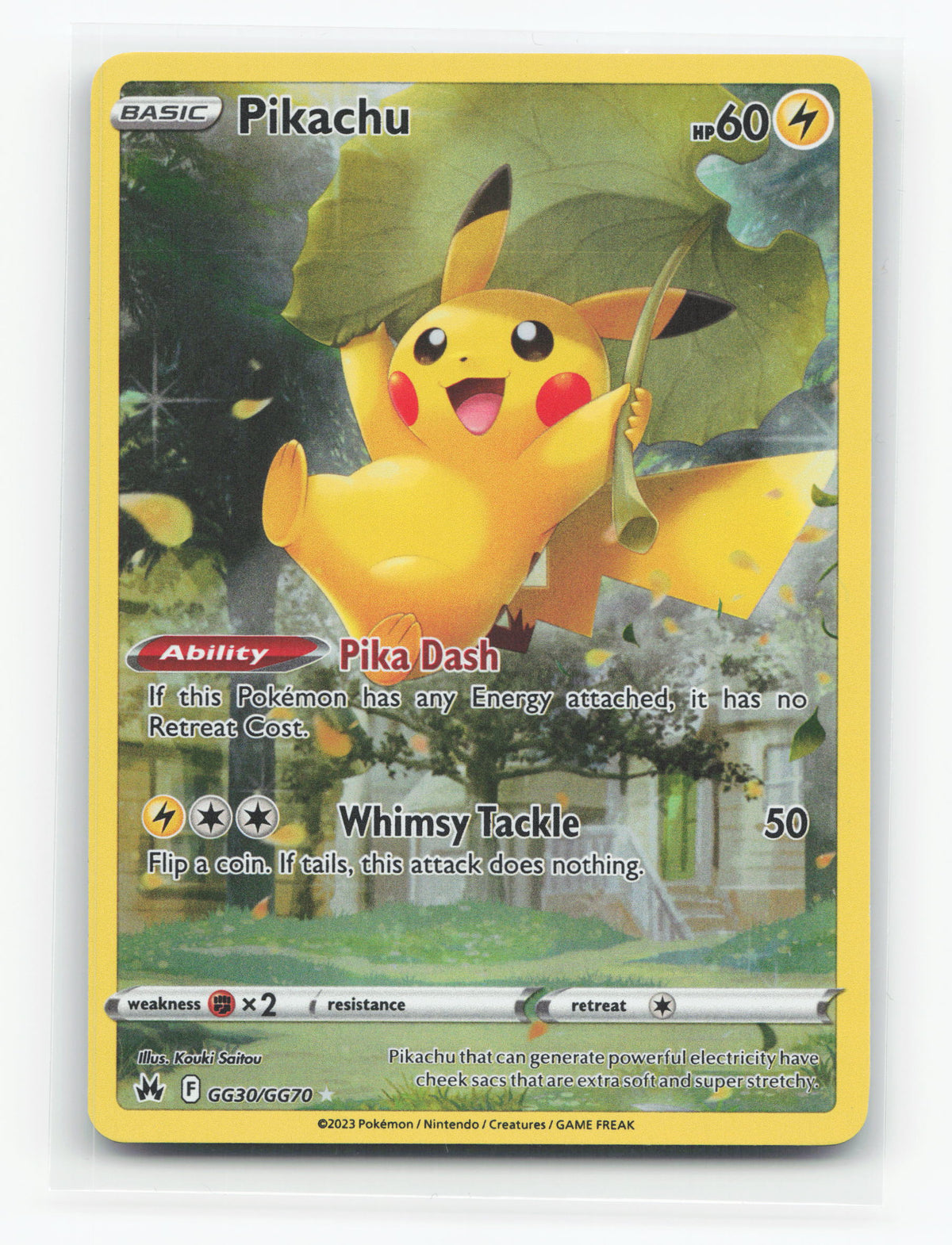 Pikachu GG30/GG70 - Crown Zenith Galarian Gallery