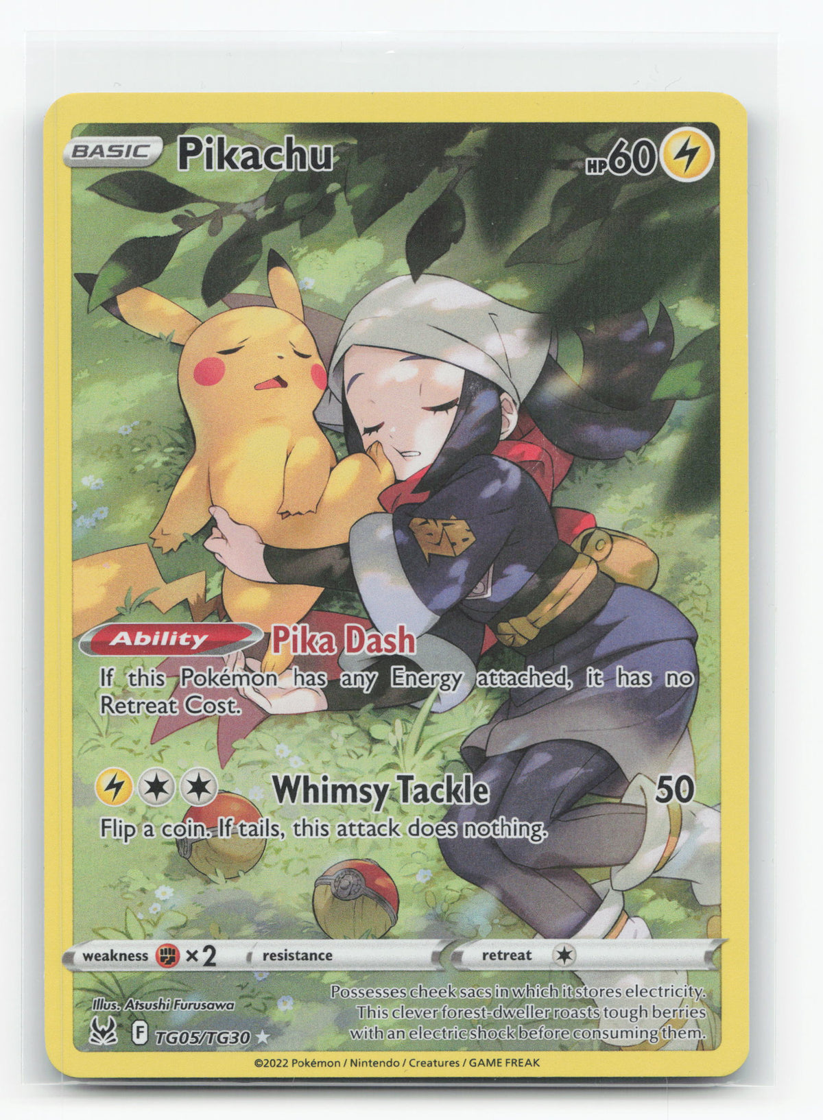 Pikachu TG05/TG30 - Lost Origin Trainer Gallery
