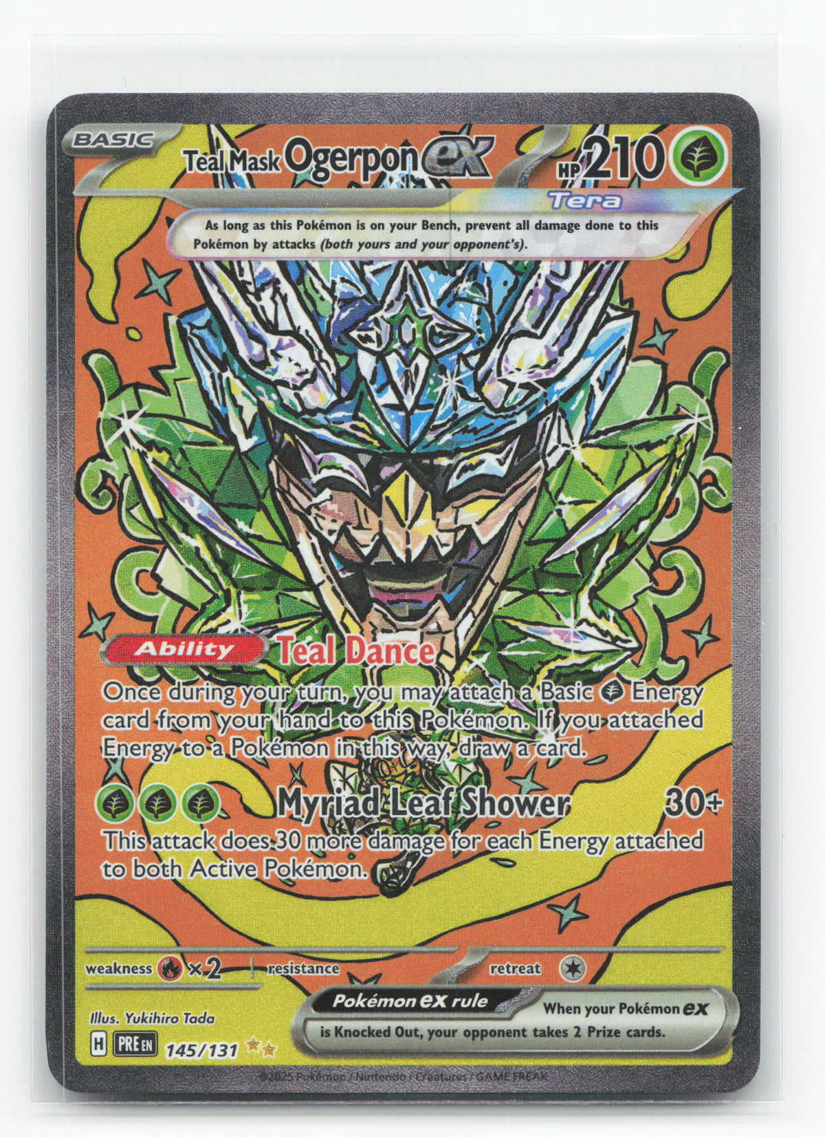 Teal Mask Ogerpon ex 145/131 - Prismatic Evolutions