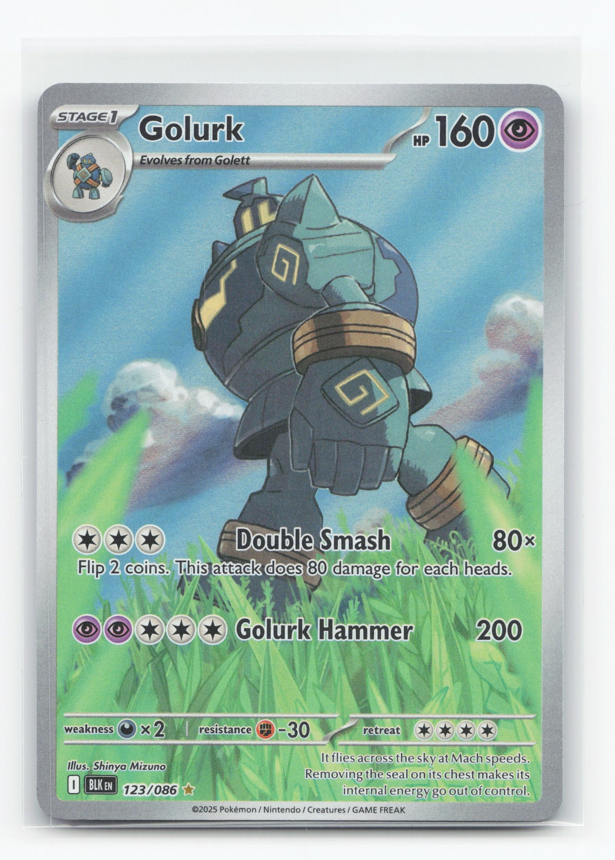 Golurk 123/086 - Black Bolt