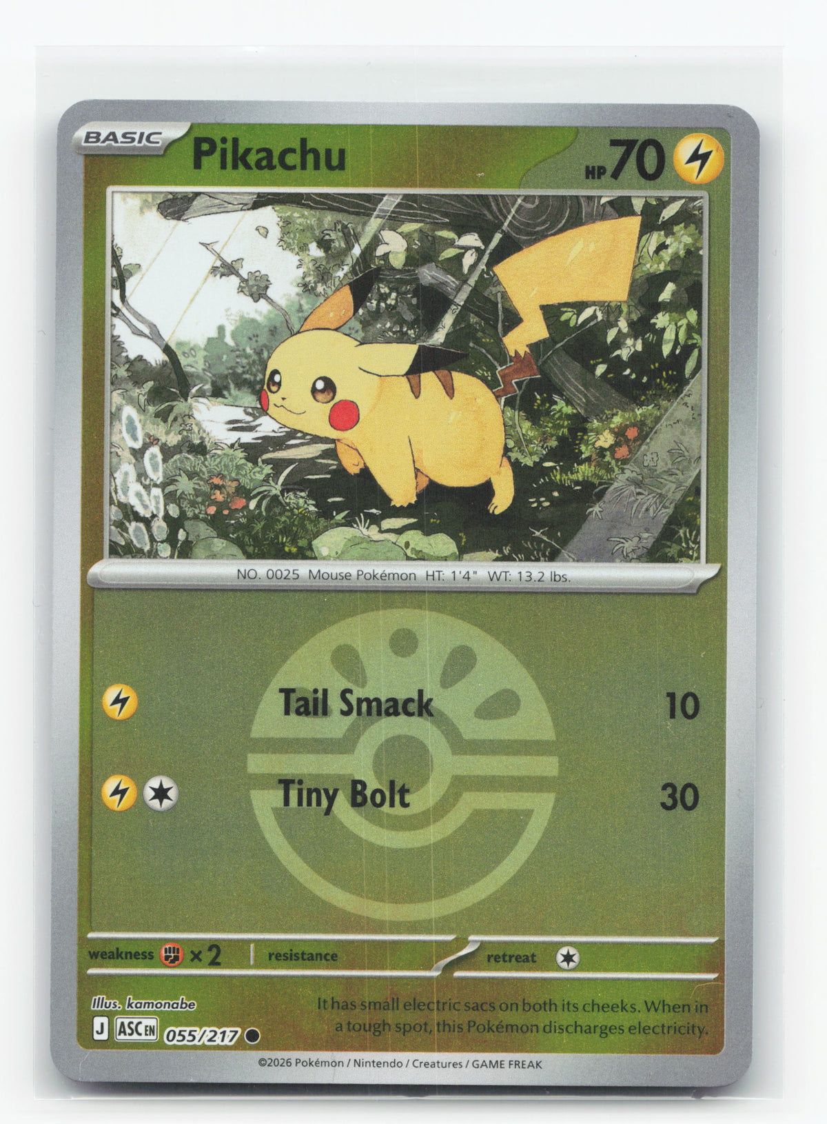 Pikachu 055/217 - Ascended Heroes