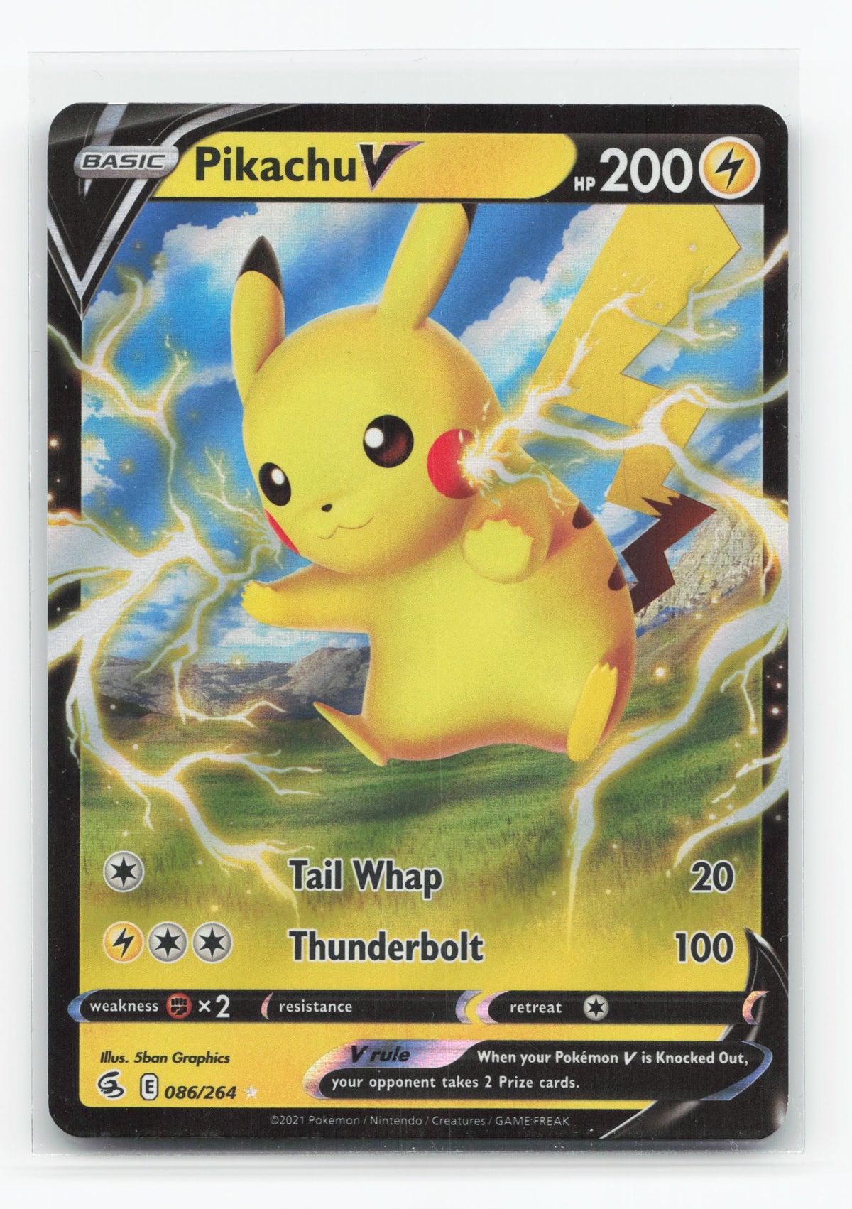 Pikachu V 086/264 - Fusion Strike