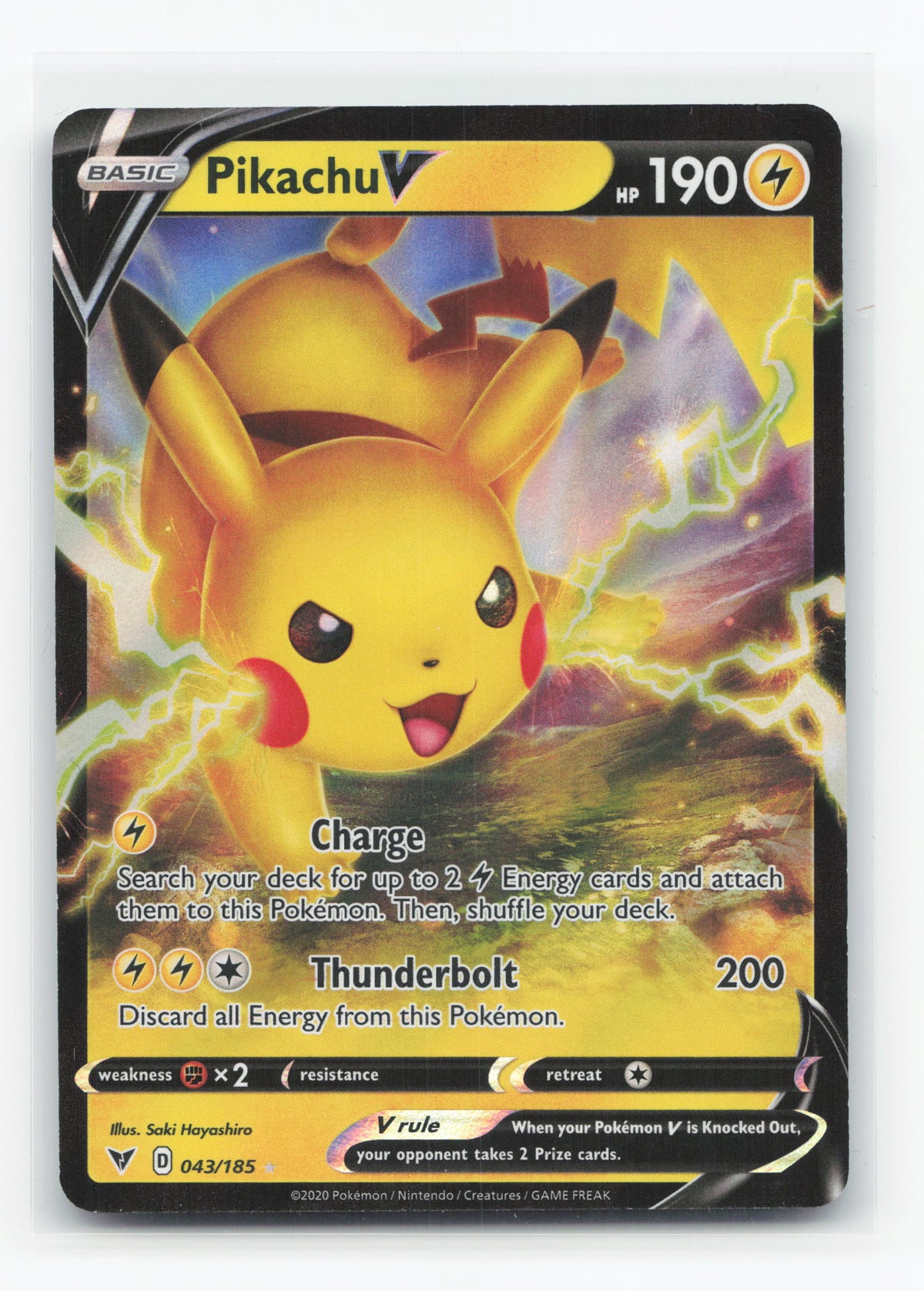 Pikachu V 043/185 - Vivid Voltage