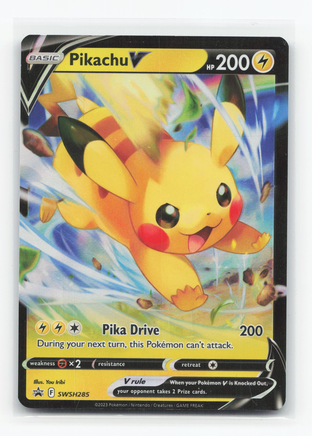 Pikachu V SWSH285 - SWSH Black Star Promos