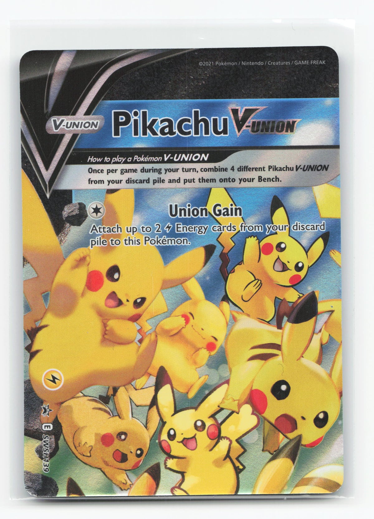 Pikachu V-UNION SWSH139 - SWSH Black Star Promos