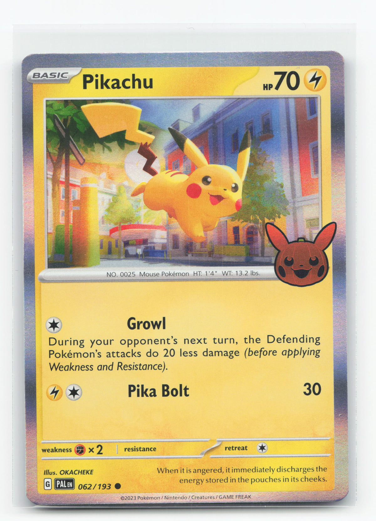 Pikachu 062/193 - Trick or Trade BOOster Bundle 2023